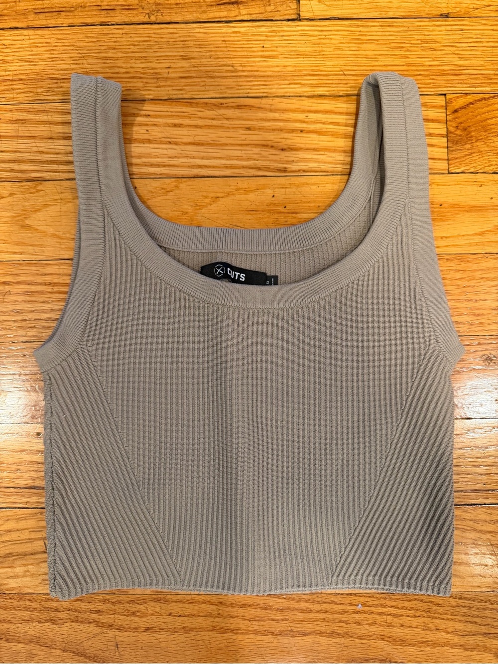 Ribbed Cropped Tank
